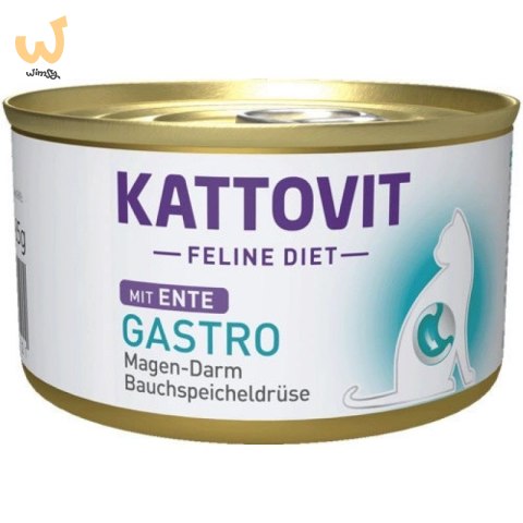 KATTOVIT GASTRO Kaczka 85g dla kota KATTOVIT GASTRO Kaczka 85g dla kota