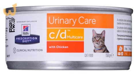 Karma Hill's Prescription Diet PD Feline C/D 156g Karma Hill's Prescription Diet PD Feline C/D 156g