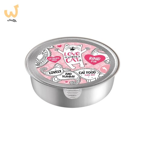 Love is where a cat is® z czystą wołowiną 85g Love is where a cat is® z czystą wołowiną 85g