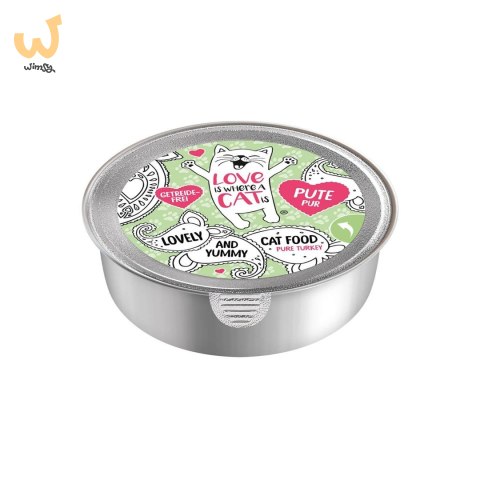 Love is where a cat is® z czystym indykiem 85g Love is where a cat is® z czystym indykiem 85g