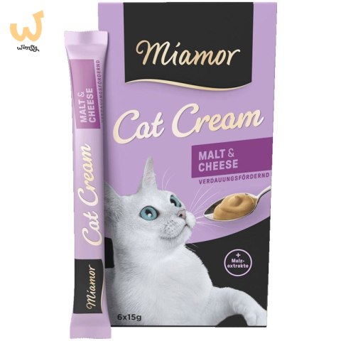 MIAMOR Cat Confect - Malt Cream +Kase 6x15g MIAMOR Cat Confect - Malt Cream +Kase 6x15g