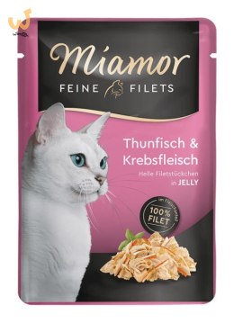 MIAMOR Feine Filets tuńczyk z krabami - saszetka 100g
