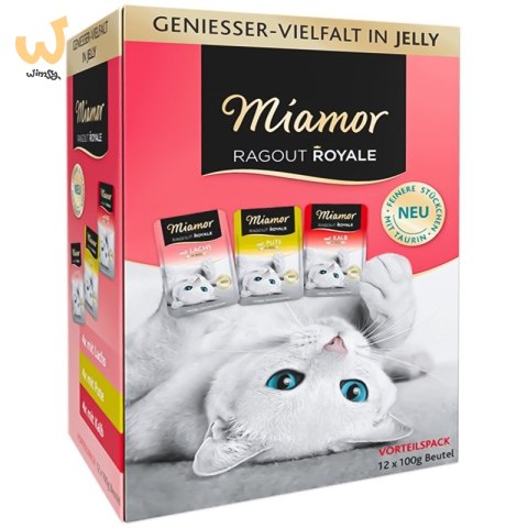MIAMOR Ragout Royale w galaretce red 12x100g MIAMOR Ragout Royale w galaretce red 12x100g
