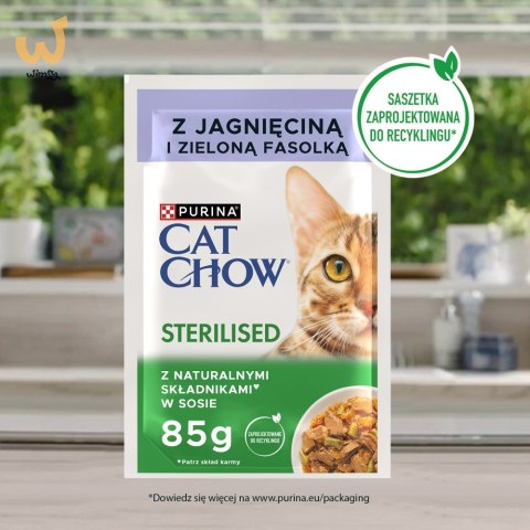 PURIINA CAT CHOW STERILIS Jagn&Ziel Fasolka 85g PURIINA CAT CHOW STERILIS Jagn&Ziel Fasolka 85g