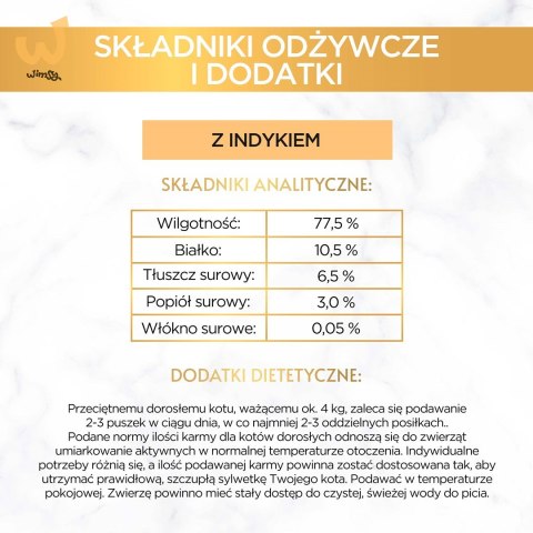PURINA Gourmet Gold Mus z indykiem - mokra karma dla kota - 85 g PURINA Gourmet Gold Mus z indykiem - mokra karma dla kota - 85 g
