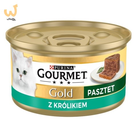 Purina Gourmet Gold królik - mokra karma dla kota - 85 g Purina Gourmet Gold królik - mokra karma dla kota - 85 g