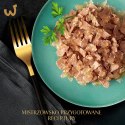 SHEBA Delicacy in Jelly Smaki Drobiowe - mokra karma dla kota - saszetka - 12x85 g