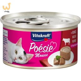 VITAKRAFT POESIE MUS wołowina karma dla kota 85g