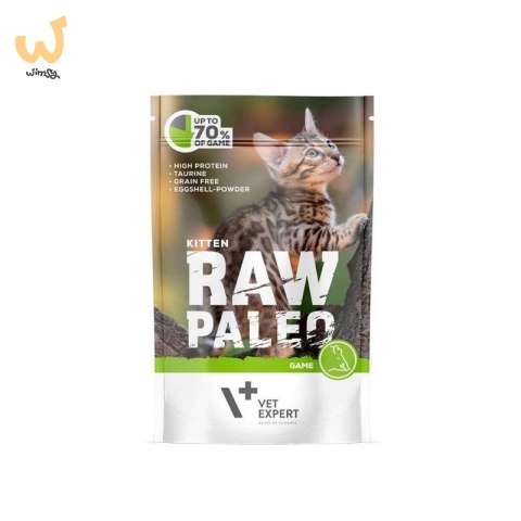 VetExpert Raw Paleo kitten - Dzik saszetka 100g VetExpert Raw Paleo kitten - Dzik saszetka 100g