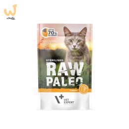 VetExpert Raw Paleo sterilised Indyk saszetka 100g