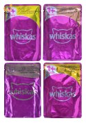 WHISKAS Drobiowa uczta w galaretce - mokra karma dla kota - 80x85 g