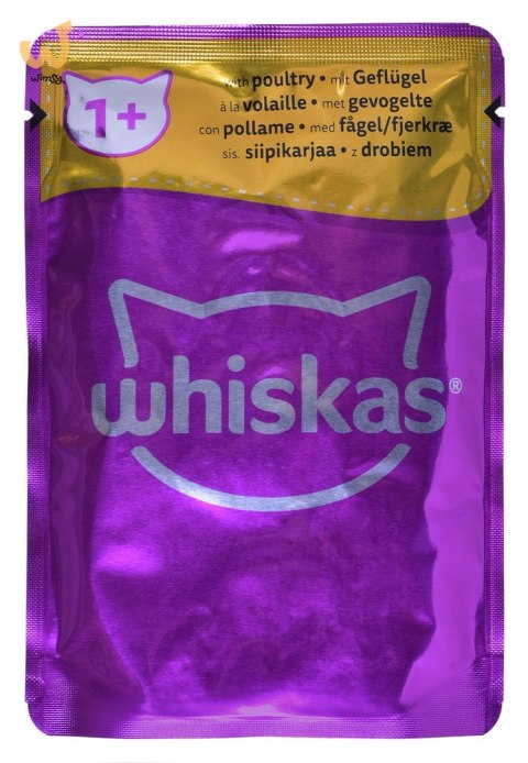 WHISKAS Klasyczne posiłki w sosie - mokra karma dla kota - 80x85 g WHISKAS Klasyczne posiłki w sosie - mokra karma dla kota - 80x85 g