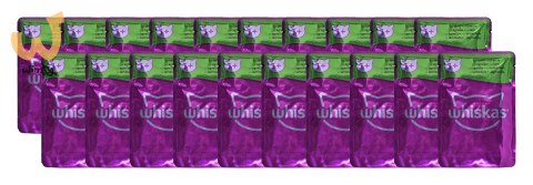 WHISKAS Klasyczne posiłki w sosie - mokra karma dla kota - 80x85 g WHISKAS Klasyczne posiłki w sosie - mokra karma dla kota - 80x85 g