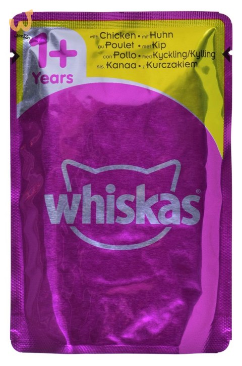 WHISKAS Pure Delight Drobiowe Frykasy w galaretce - mokra karma dla kota - 40 x 85g WHISKAS Pure Delight Drobiowe Frykasy w galaretce - mokra karma dla kota - 40 x 85g
