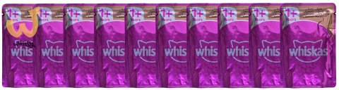 WHISKAS Pure Delight Drobiowe Frykasy w galaretce - mokra karma dla kota - 40 x 85g WHISKAS Pure Delight Drobiowe Frykasy w galaretce - mokra karma dla kota - 40 x 85g