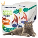 ANIMAL ISLAND Indyk w filecie - Karma mokra dla kotów - 12x85g