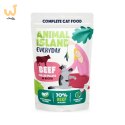 ANIMAL ISLAND Wołowina / Kurczak w filecie - Karma mokra dla kotów - 4x85g