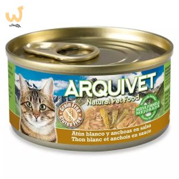 Arquivet dla kota z tuńczykiem i sardelką 80 g