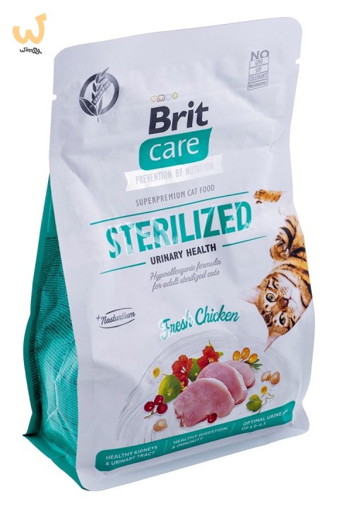 Brit Care Cat Grain-Free Sterilized Urinary - sucha karma dla kota - 400 g Brit Care Cat Grain-Free Sterilized Urinary - sucha karma dla kota - 400 g