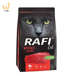 DOLINA NOTECI Rafi Cat z wołowiną - sucha karma dla kota - 7 kg