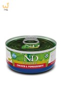 FARMINA N&D Prime Chicken & Pomegranate Adult - mokra karma dla kota - 70 g