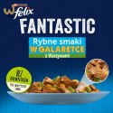 FELIX Fantastic Ryba z warzywami - mokra karma dla kota - 4x85g