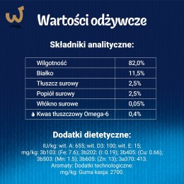 FELIX Fantastic królik, Jagnięcina - mokra karma dla kota - 4x85g