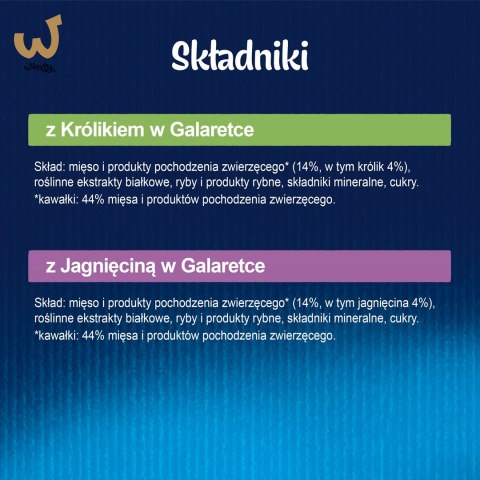 FELIX Fantastic królik, Jagnięcina - mokra karma dla kota - 4x85g FELIX Fantastic królik, Jagnięcina - mokra karma dla kota - 4x85g