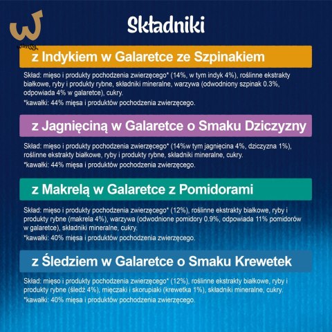 FELIX Sensations indyk, makrela, jagnięcina - mokra karma dla kota - 12x 85g FELIX Sensations indyk, makrela, jagnięcina - mokra karma dla kota - 12x 85g