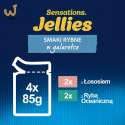 FELIX Sensations smaki rybne - mokra karma dla kota - 4x 85g