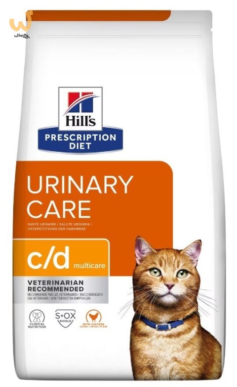 HILL'S Prescription Diet Feline c/d Urinary Care - sucha karma dla kotów z chorobami układu moczowego - 1,5 kg HILL'S Prescription Diet Feline c/d Urinary Care - sucha karma dla kotów z chorobami układu moczowego - 1,5 kg