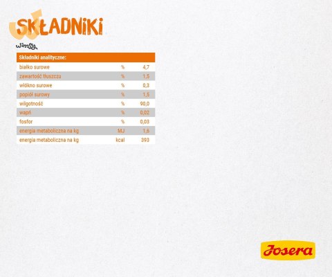 JOSERA Zupa kurczak z marchwią i szpinakiem - mokra karma dla kota - 70 g JOSERA Zupa kurczak z marchwią i szpinakiem - mokra karma dla kota - 70 g