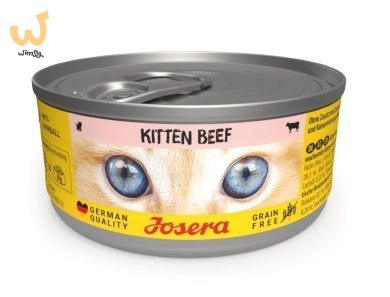 Josera Kitten wołowina puszka dla kotów 200g Josera Kitten wołowina puszka dla kotów 200g