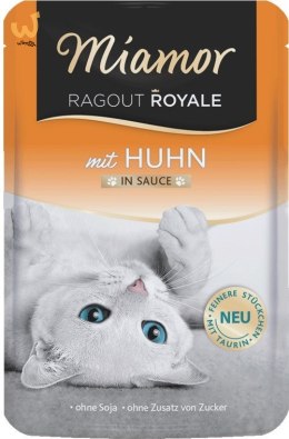 MIAMOR Ragout Royal Kurczak w sosie 100g dla kota
