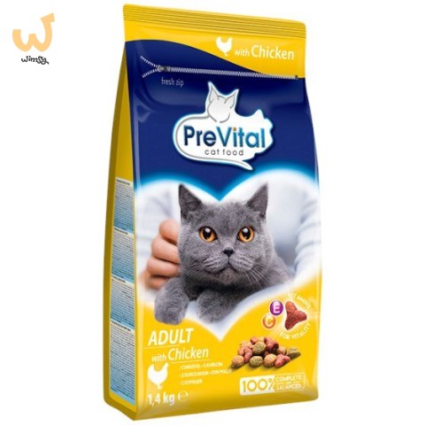 PREVITAL - Z kurczakiem - Pełnoporcjowa karma dla dorosłych kotów - karma sucha - 1,4kg PREVITAL - Z kurczakiem - Pełnoporcjowa karma dla dorosłych kotów - karma sucha - 1,4kg