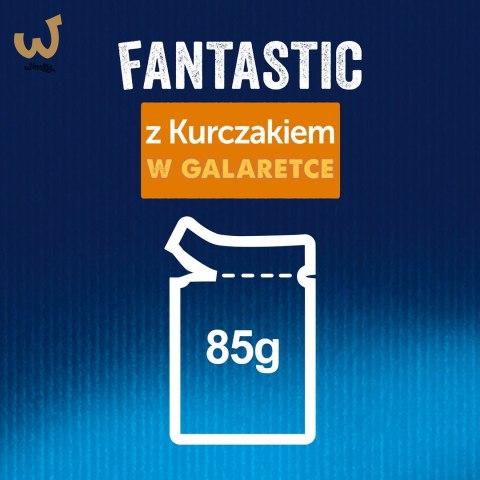 PURINA Felix Fantastic: kurczak - mokra karma dla kota - 85 g PURINA Felix Fantastic: kurczak - mokra karma dla kota - 85 g