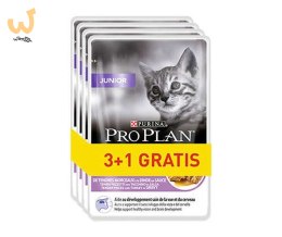 PURINA Pro Plan Junior Indyk - mokra karma dla kota - 85g 3+1 saszetka gratis