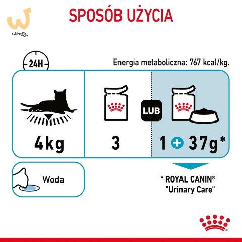 ROYAL CANIN FCN Urinary Care w sosie - mokra karma dla kota dorosłego - 12x85g ROYAL CANIN FCN Urinary Care w sosie - mokra karma dla kota dorosłego - 12x85g