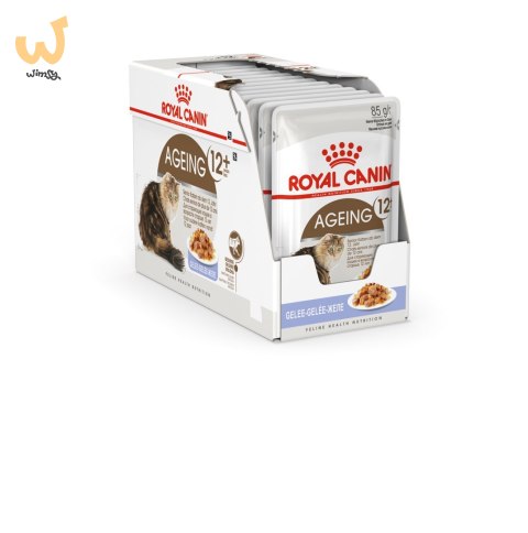 ROYAL CANIN FHN Ageing 12+ w galaretce - mokra karma dla kota starszego - 12x85g ROYAL CANIN FHN Ageing 12+ w galaretce - mokra karma dla kota starszego - 12x85g