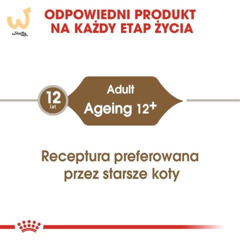ROYAL CANIN FHN Ageing 12+ w galaretce - mokra karma dla kota starszego - 12x85g ROYAL CANIN FHN Ageing 12+ w galaretce - mokra karma dla kota starszego - 12x85g
