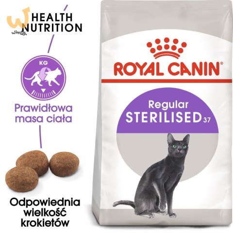 ROYAL CANIN FHN Regular Sterilised 37 - sucha karma dla kota dorosłego - 400 g ROYAL CANIN FHN Regular Sterilised 37 - sucha karma dla kota dorosłego - 400 g
