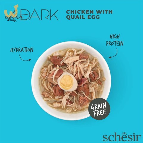 SCHESIR AFTER DARK FILLETS Kurczak z QUAIL EGG 80g SCHESIR AFTER DARK FILLETS Kurczak z QUAIL EGG 80g