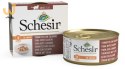 SCHESIR Adult IN SAUCE Tuńczykiem z łososiem w sosie 70g