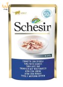 SCHESIR dla kotów Single Dish Tuńczyk z Bass 50g