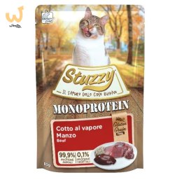 STUZZY dla kotów Monoprotein Wołowe dla Dorosłych 85g