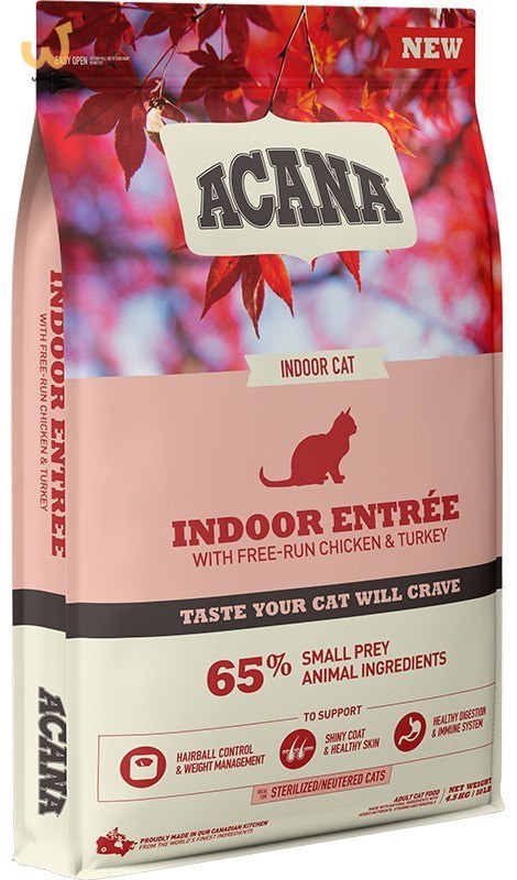 ACANA Indoor Entrée - sucha karma dla kota - 4,5kg (WYPRZEDAŻ) ACANA Indoor Entrée - sucha karma dla kota - 4,5kg (WYPRZEDAŻ)