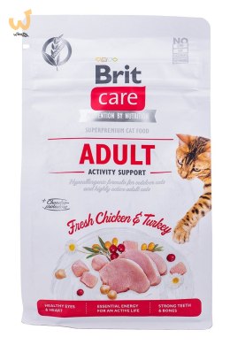 BRIT Care Grain Free Activity Support Adult - sucha karma dla kota - 400 g