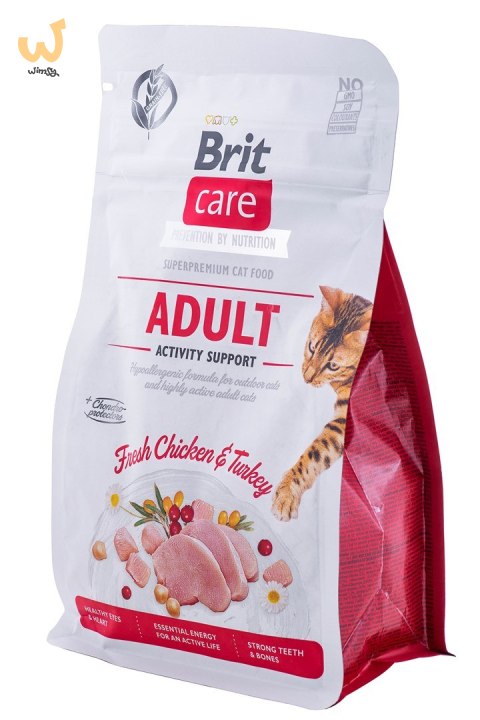 BRIT Care Grain Free Activity Support Adult - sucha karma dla kota - 400 g BRIT Care Grain Free Activity Support Adult - sucha karma dla kota - 400 g
