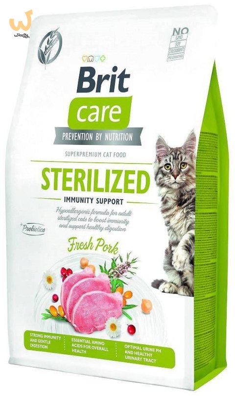 BRIT Care Grain-Free Sterilized Immunity - sucha karma dla kota - 7 kg BRIT Care Grain-Free Sterilized Immunity - sucha karma dla kota - 7 kg