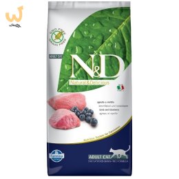 FARMINA N&D Prime Jagnięcina i Borówka - sucha karma dla kota - 5 kg